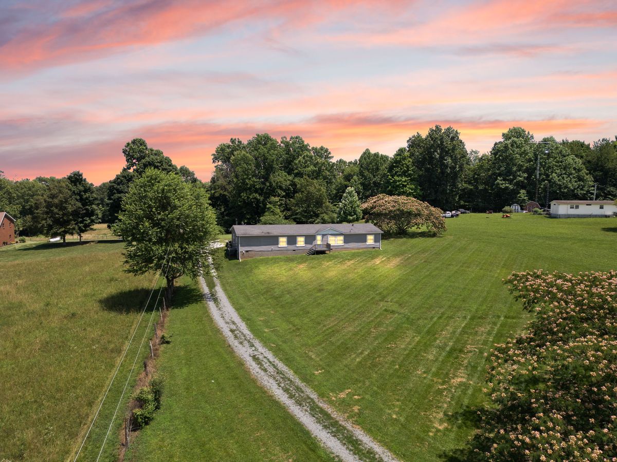 Remodeled manufactured home in Scottsburg, Indiana — exterior view